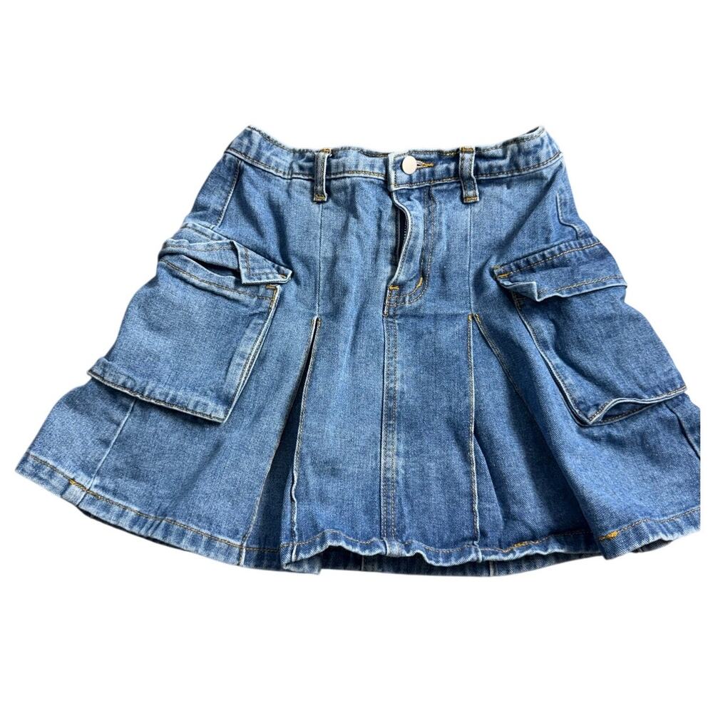 Hayden Girl Cargo Denim Skirt size‎ large